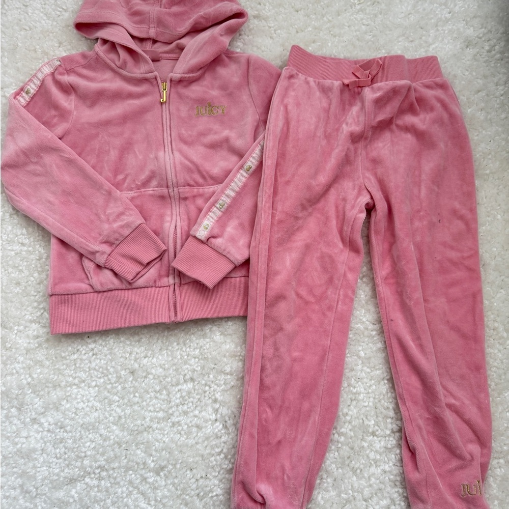 Juicy Couture Pink Kids Tracksuit